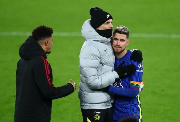 Thomas Tuchel's Jorginho revelation after Chelsea star's error gifted Man Utd goal - Bóng Đá