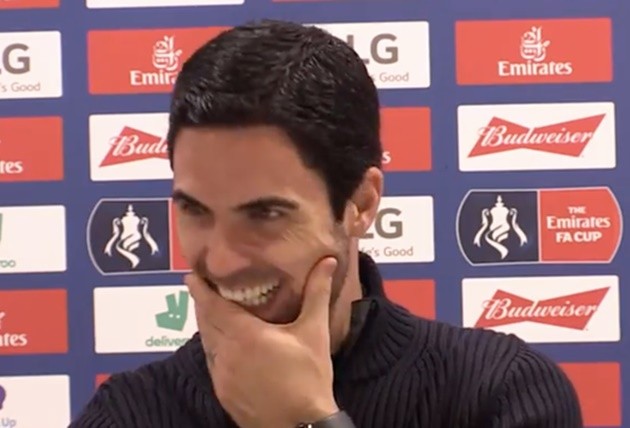 Arteta: 