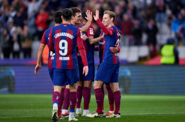 Hủy diệt Getafe, Barca tạm thời vươn lên ngôi nhì bảng - Bóng Đá