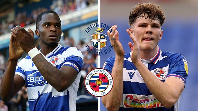 Luton eye transfer raid for Reading duo Tom Holmes and Nelson Abbey - Bóng Đá