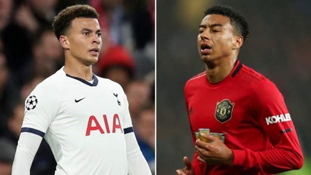 West Ham eye Tottenham midfielder as Lingard alternative (Dele Alli) - Bóng Đá