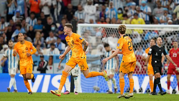 TRỰC TIẾP Hà Lan 1-2 Argentina (H2): Weghorst nổ súng - Bóng Đá