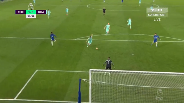 bài ảnh tình huống Chelsea vs Brighton - Bóng Đá