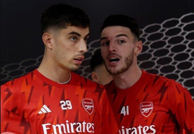 Kai Havertz: “Before I joined [Arsenal], I spoke a lot with Declan Rice as well, who I know through Mason Mount. - Bóng Đá