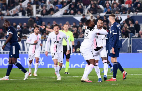 Giải mã màn ăn mừng của Neymar sau khi ghi bàn vào lưới Bordeaux - Bóng Đá