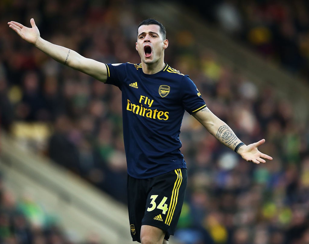 Arteta reveals Xhaka was on his Man City transfer list - Bóng Đá