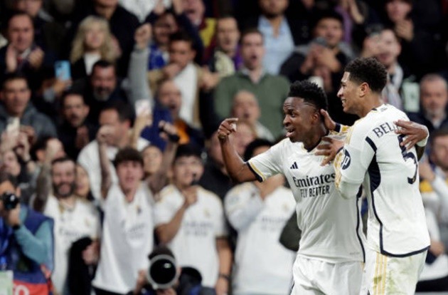 Jude Bellingham is the third-youngest player ever to either score or assist a goal in six consecutive UEFA Champions League appearances, - Bóng Đá