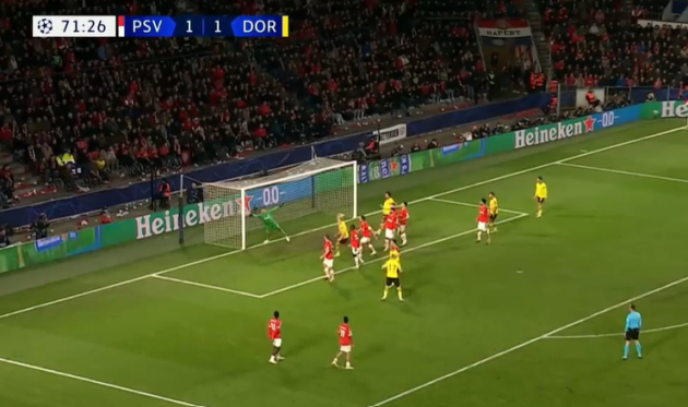 ảnh review PSV vs Dortmund - Bóng Đá