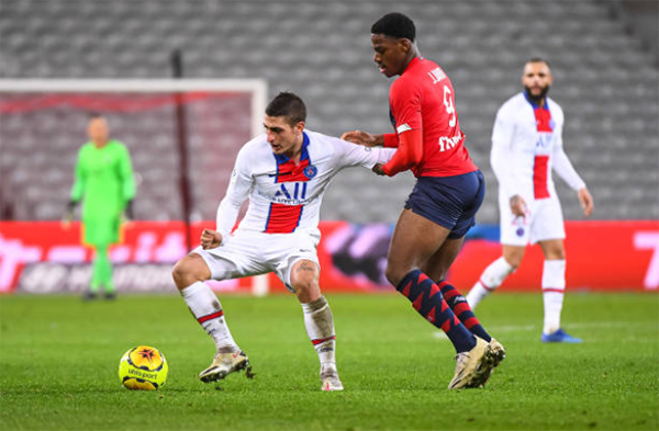 Hòa nhạt nhòa Lille, PSG lỡ cơ hội lấy lại ngôi đầu tại Ligue 1 - Bóng Đá