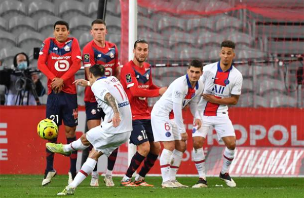 Hòa nhạt nhòa Lille, PSG lỡ cơ hội lấy lại ngôi đầu tại Ligue 1 - Bóng Đá