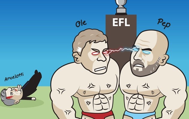Cười té khói với loạt ảnh chế tứ kết Carabao Cup - Bóng Đá