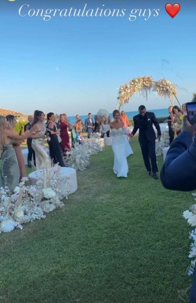 Ashley Cole marries stunning model fiancée Sharon Canu in lavish Italian wedding - Bóng Đá