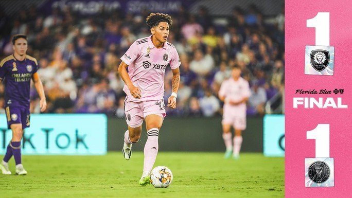 Không đăng ký bộ 3 cựu sao Barcelona, Inter Miami giành 1 điểm - Bóng Đá