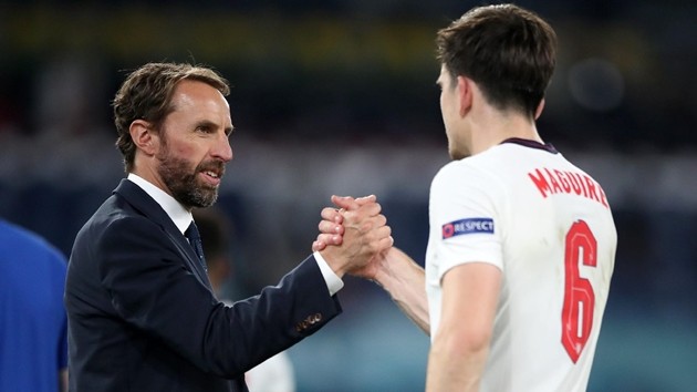 Harry Maguire muốn Gareth Southgate tiếp tục gắn bó với tuyển Anh - Bóng Đá