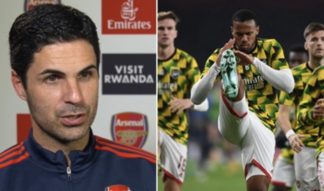 Arteta on Gabriel missing world cup - Bóng Đá