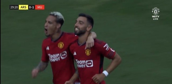 TRỰC TIẾP Arsenal 0-1 Man Utd: Bruno mở tỷ số - Bóng Đá