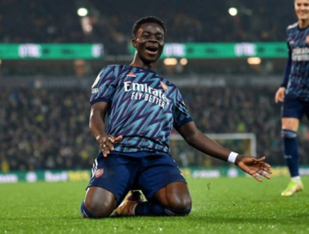 Saka gieo rắc cơn ác mộng cho ngôi sao Man Utd - Bóng Đá