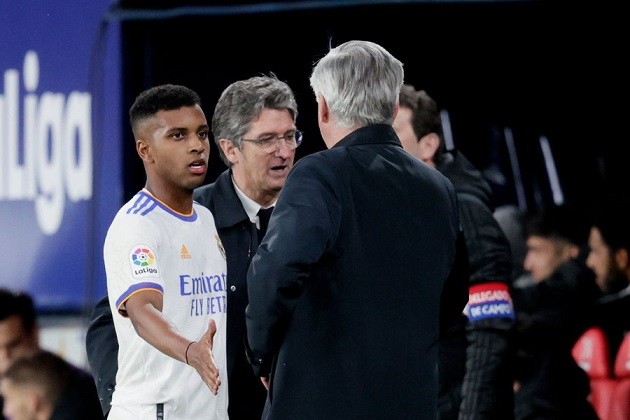 Real Madrid boss explains controversial Rodrygo moment - Bóng Đá