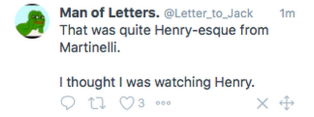 'Thierry Henry esque!' - Arsenal fans agree after what Gabriel Martinelli did vs West Ham United - Bóng Đá