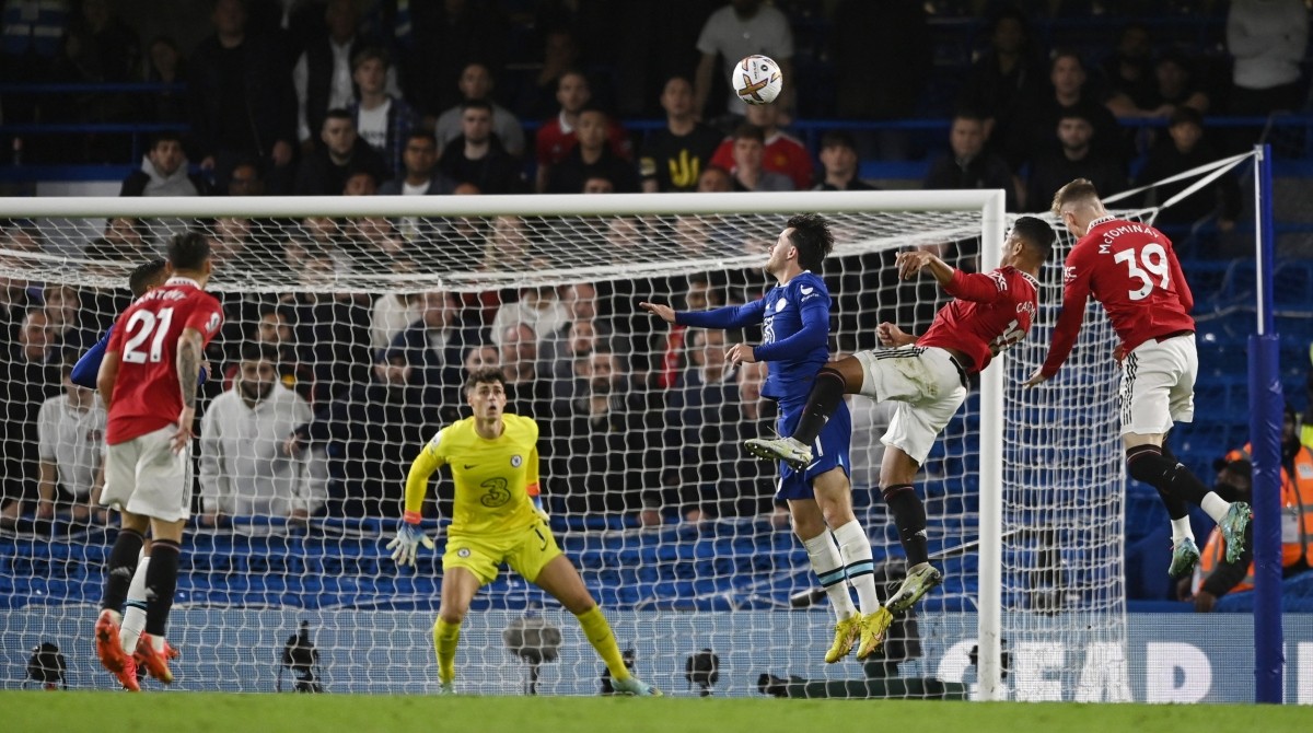 Antony: Man Utd star trolled Chelsea man (Jorginho) after Casemiro's goal - Bóng Đá