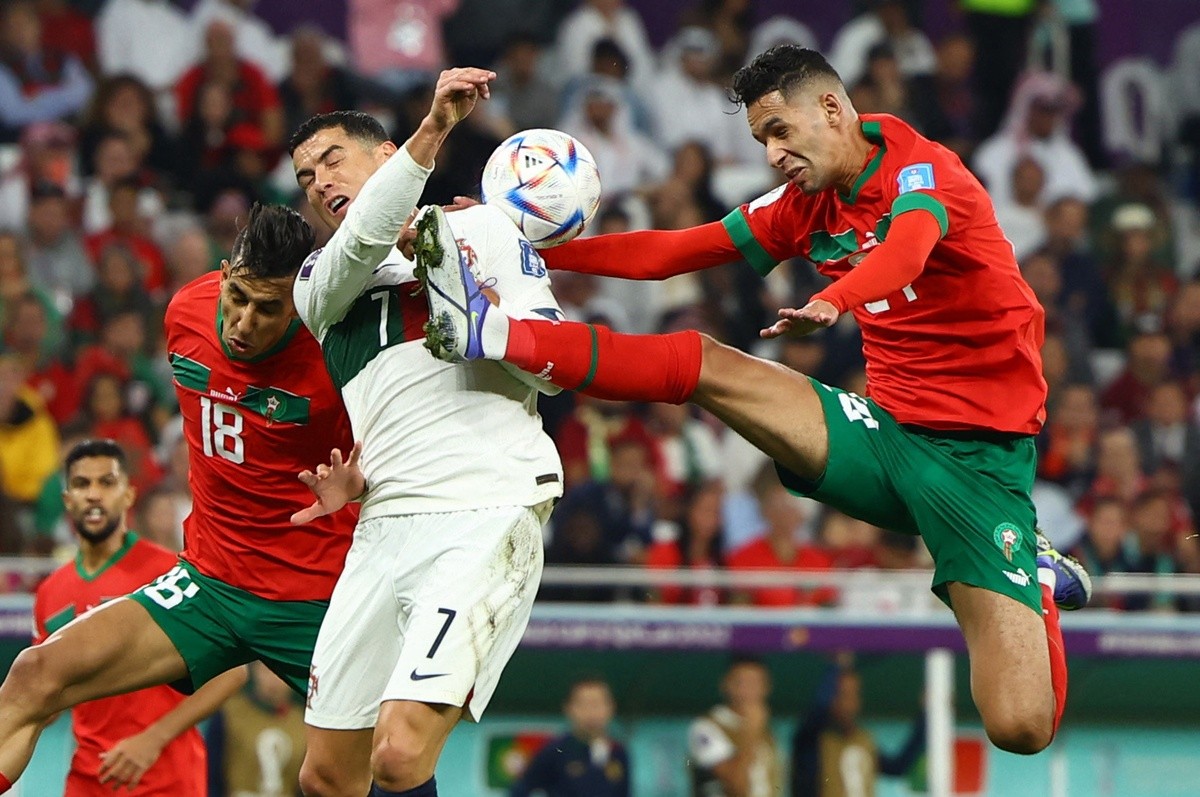 Bồ Đào Nha bế tắc trước hàng thủ chắp vá của Morocco - Bóng Đá