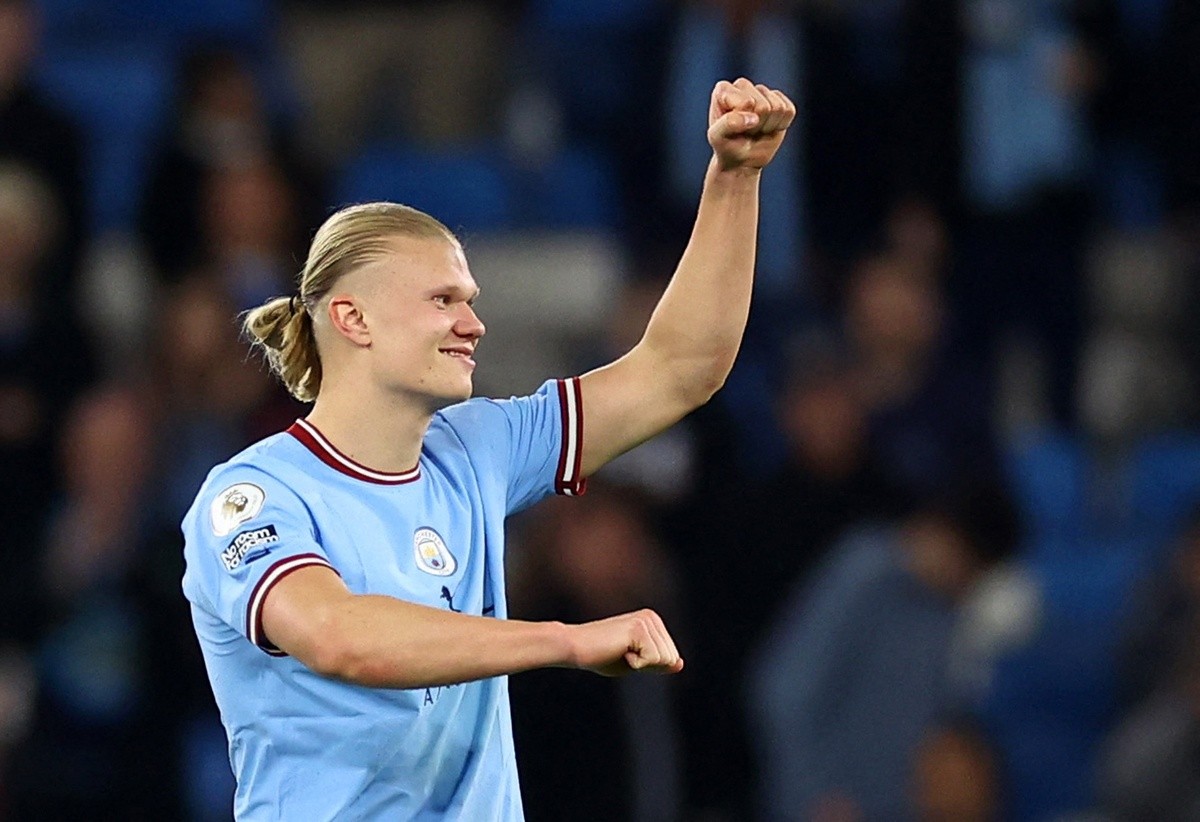 Haaland ngồi thiền sau khi đi vào lịch sử Premier League - Bóng Đá