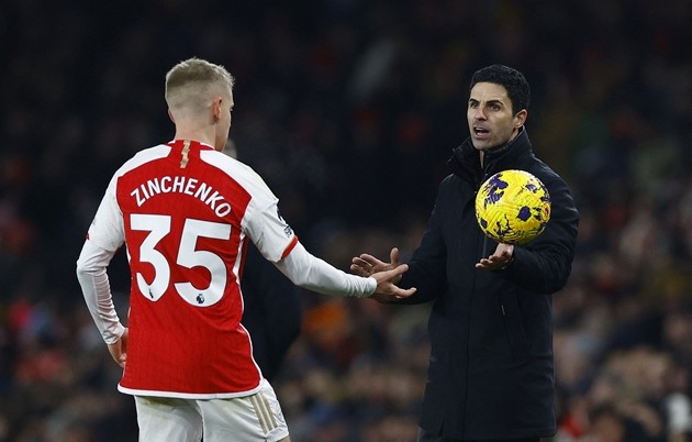 Oleksandr Zinchenko thừa nhận từng rơi nước mắt vì Mikel Arteta - Bóng Đá