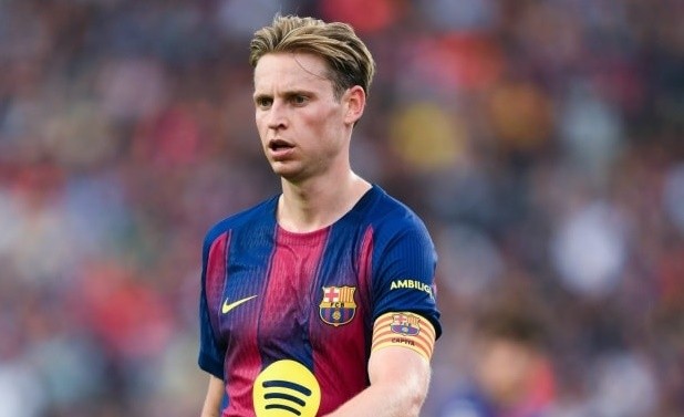 De Jong không góp mặt ở trận gặp Getafe.