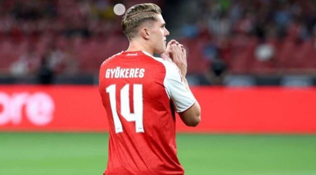 Viktor Gyokeres không được tin tưởng.