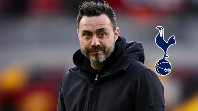 Giúp Tottenham trụ hạng là thách thức không hề đơn giản với De Zerbi.