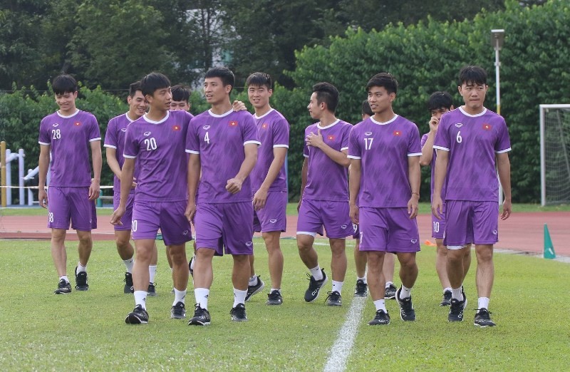 ĐT Việt Nam hăng say tập luyện, chờ đại chiến Thái Lan - Bóng Đá