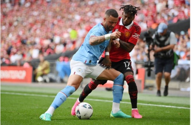 Fred delivers dismal performance as Man Utd lose out to Man City in FA Cup final - Bóng Đá