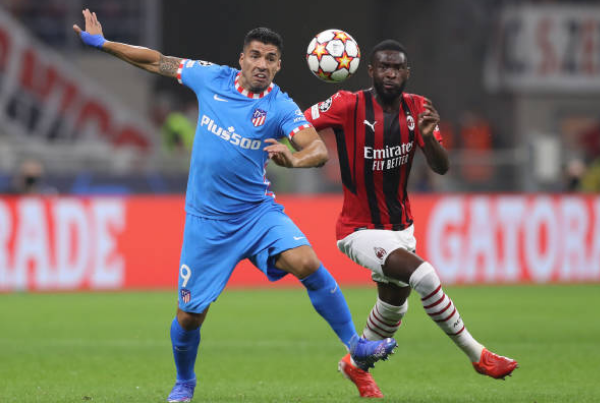 Suarez ghi bàn phút 90+7, Atletico thắng ngược AC Milan - Bóng Đá