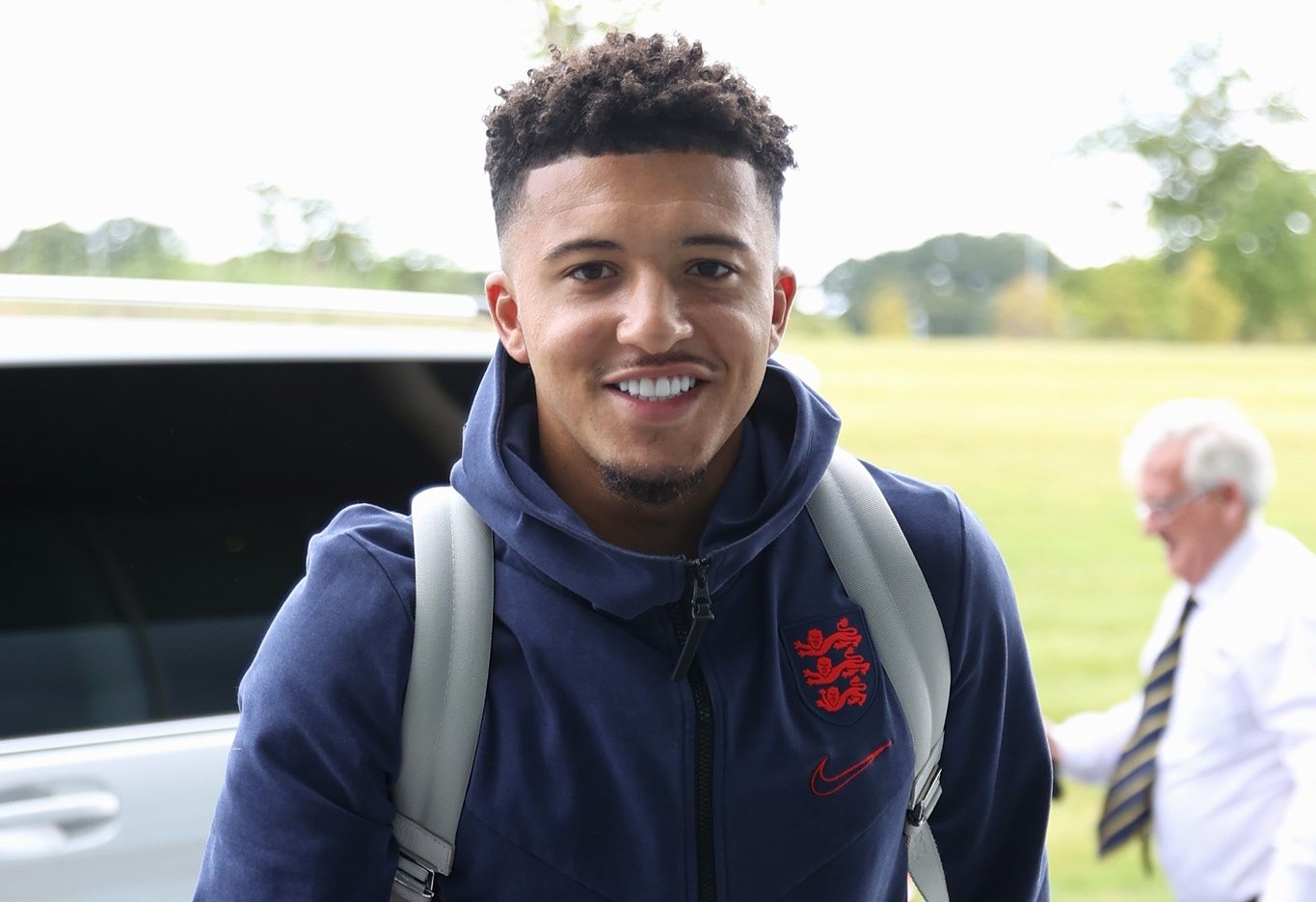 Jadon Sancho cười tươi khi tuyển Anh hội quân - Bóng Đá