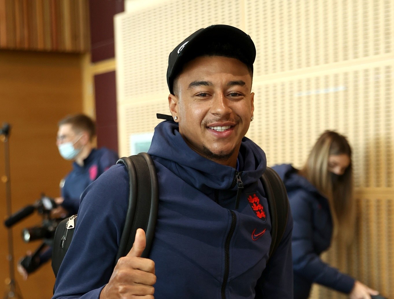 Jadon Sancho cười tươi khi tuyển Anh hội quân - Bóng Đá
