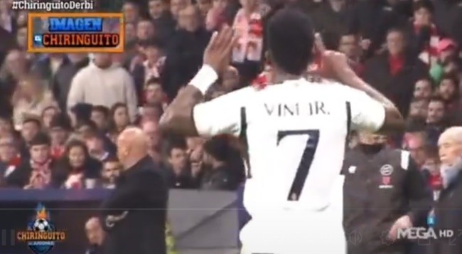 Vinicius Jr and Diego Simeone have to be separated by players and staff in heated Madrid derby - Bóng Đá