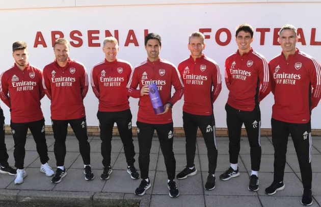 Arteta: ‘I get the award, but it’s for those behind it' - Bóng Đá
