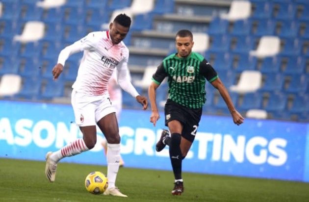 Ảnh trận Sassuolo - Milan - Bóng Đá