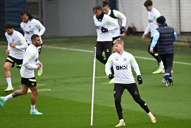Man City tập luyện - Bóng Đá