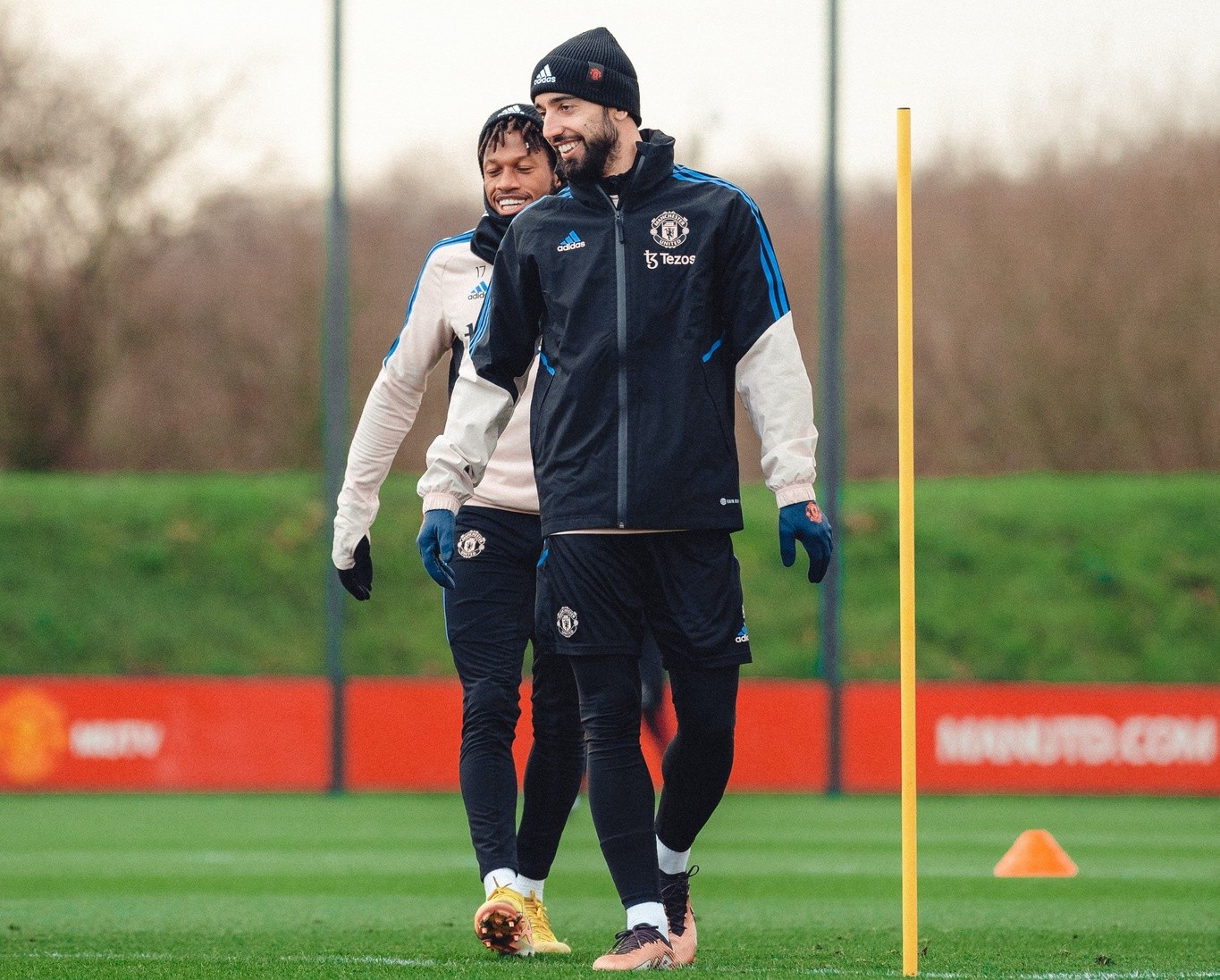 Tân binh M.U xuất hiện trong buổi tập trước đại chiến Man City - Bóng Đá