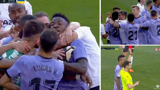 Trò tiểu xảo gây phẫn nộ cho Vinicius - Bóng Đá