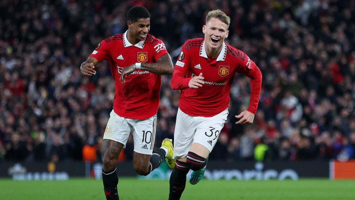 Erik ten Hag has welcomed back Marcus Rashford and Scott McTominay to training  - Bóng Đá