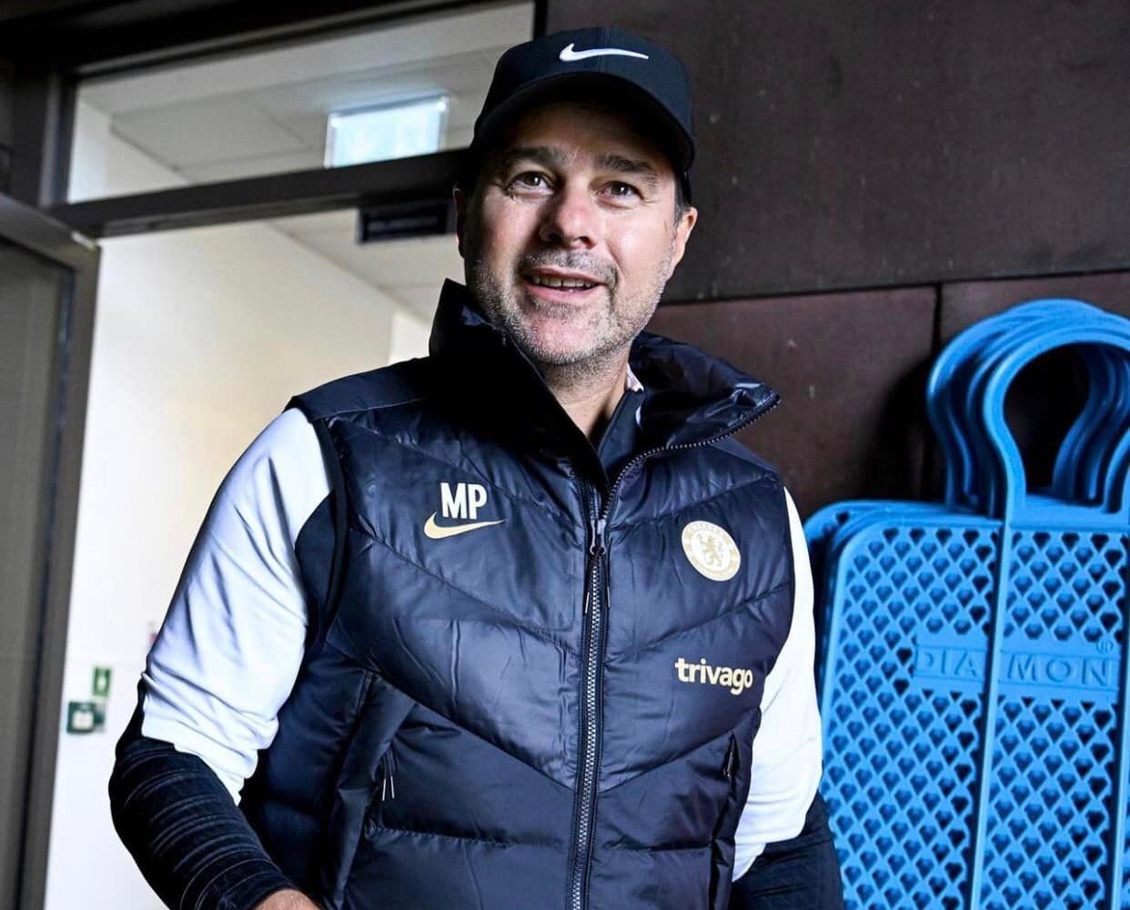 Phản ứng của HLV Pochettino ở buổi tập đầu tại Chelsea - Bóng Đá