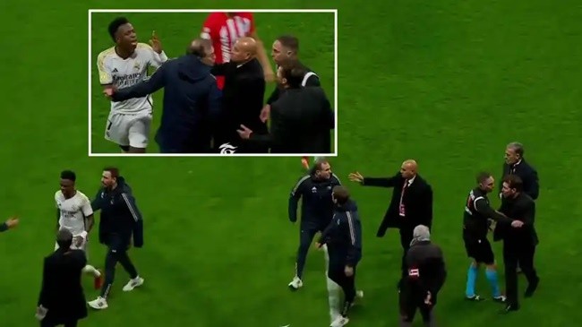 Vinicius khiêu khích, nổi máu điên gây hấn với Simeone - Bóng Đá
