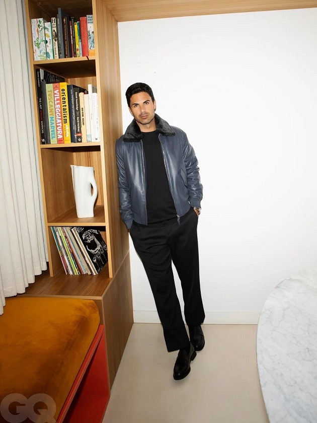 Mikel Arteta models for British GQ   - Bóng Đá