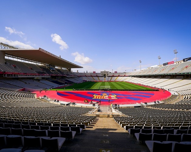 Estadi Olímpic Lluís Companys Barcelona's home this season  - Bóng Đá
