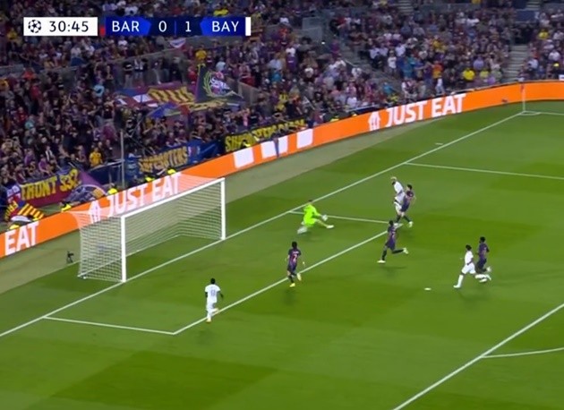 Bayern đánh sập Nou Camp, Barca rời C1 theo cách thảm hại nhất - Bóng Đá