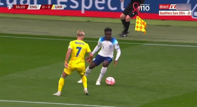 Saka vs Ukraine - Bóng Đá