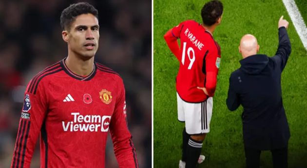 SỐC! Mối quan hệ giữa Ten Hag và Varane đổ vỡ - Bóng Đá