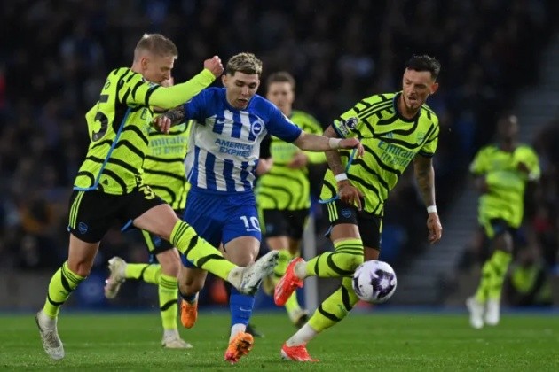 Cầu thủ tốt nhất và tệ nhất của Arsenal ở chiến thắng trước Brighton - Bóng Đá